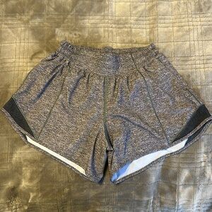 Lululemon gray running shorts
